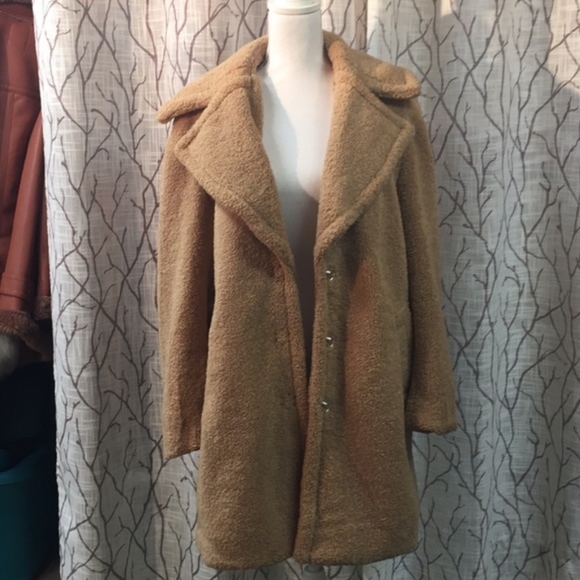 Kensie reversible faux shearling coat - Picture 4 of 7